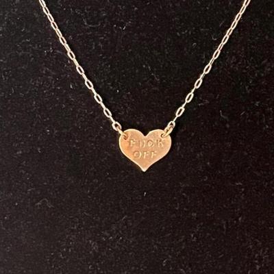 Tested 14K Gold Necklace [1.95g]