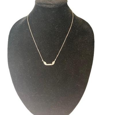 Marked Sterling Silver “Flying Fuck” Necklace [4.80g]