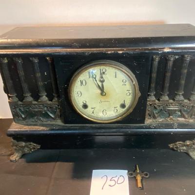 Antique Sessions Mantel Clock