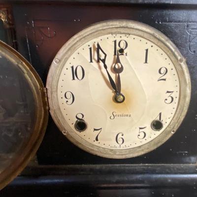 Antique Sessions Mantel Clock