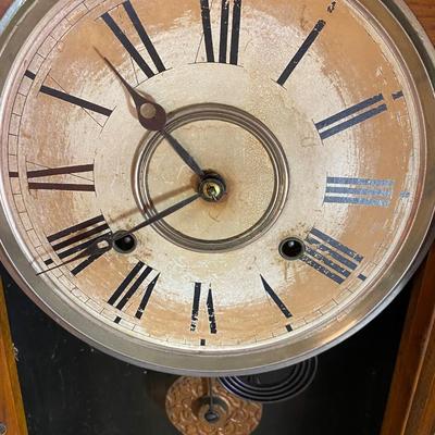 Antique Wm L Gilbert General Clock