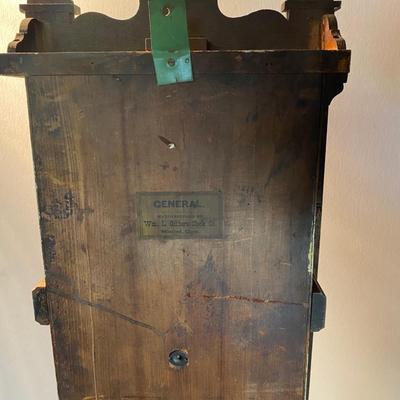 Antique Wm L Gilbert General Clock