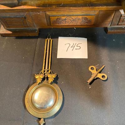 Antique Wm L Gilbert General Clock