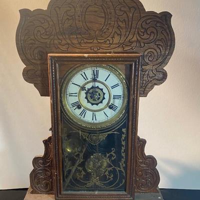 Antique Waterbury Mantel Clock