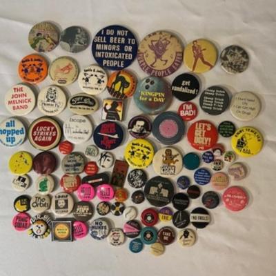 Vintage Button/Pin Assortment