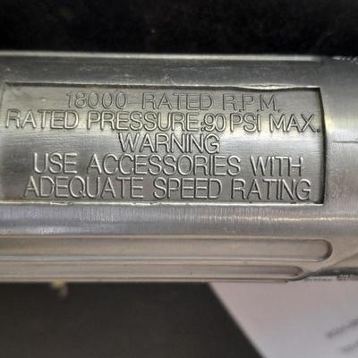 Central Pneumatic 3" High Speed Air cutter - with instructions - Like new! with metal cut off wheels