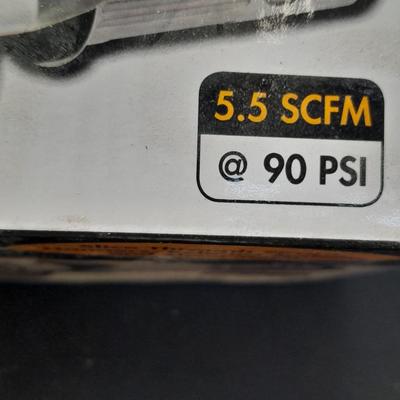 Central Pneumatic 3" High Speed Air cutter - with instructions - Like new! with metal cut off wheels