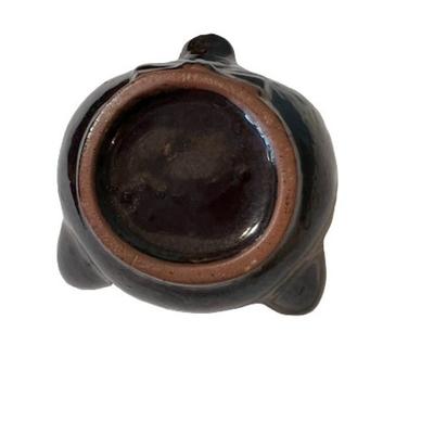 Vintage Redware Cat Ashtray