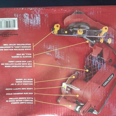 Chicago Electric Power Tool Electric Chain saw sharpener