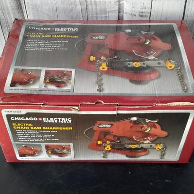 Chicago Electric Power Tool Electric Chain saw sharpener