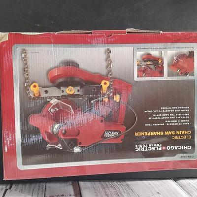 Chicago Electric Power Tool Electric Chain saw sharpener