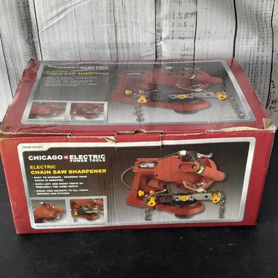 Chicago Electric Power Tool Electric Chain saw sharpener
