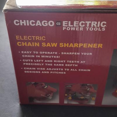 Chicago Electric Power Tool Electric Chain saw sharpener