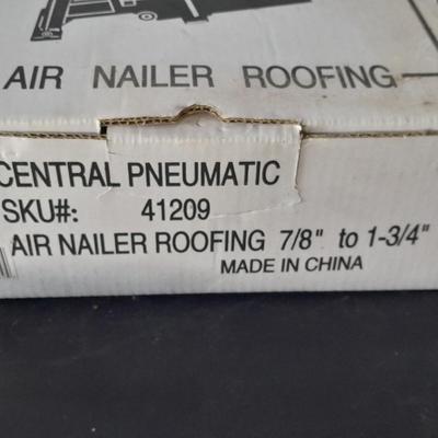 BRAND NEW - Central Pneumatic Air Nailer Roofing - Never used!