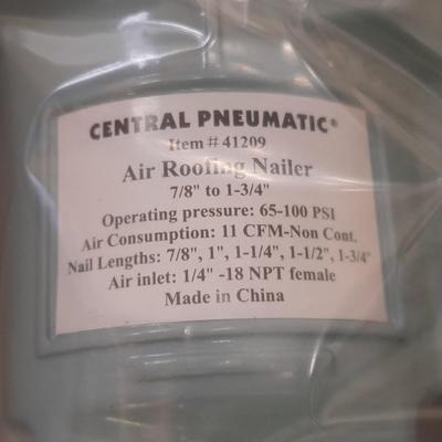 BRAND NEW - Central Pneumatic Air Nailer Roofing - Never used!
