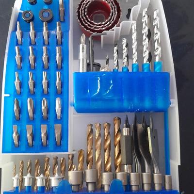 Ryobi 81-piece Drill Accessory set - appears complete - like new!