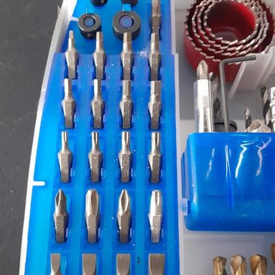 Ryobi 81-piece Drill Accessory set - appears complete - like new!