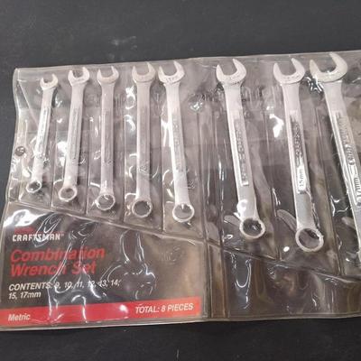 Sears Craftsman 8-piece Combination wrench set