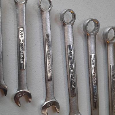 10=piece Craftsman wrench set