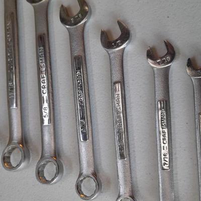 10=piece Craftsman wrench set