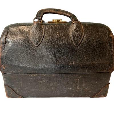 Antique Emdee by Schell Walrus Doctor's Bag