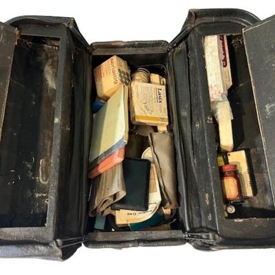 Antique Emdee by Schell Walrus Doctor's Bag