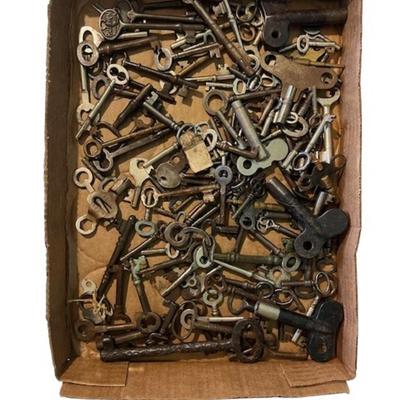 Antique and Vintage Skeleton Key Assortment