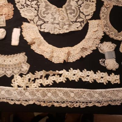 Large Lot of Vintage Lace and More (D-KD)