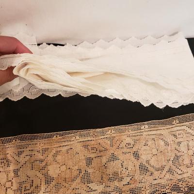 Large Lot of Vintage Lace and More (D-KD)