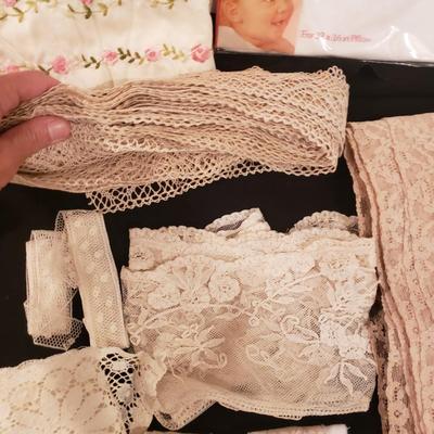 Large Lot of Vintage Lace and More (D-KD)