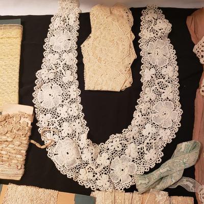 Large Lot of Vintage Lace and More (D-KD)