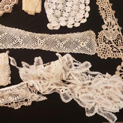 Large Lot of Vintage Lace and More (D-KD)
