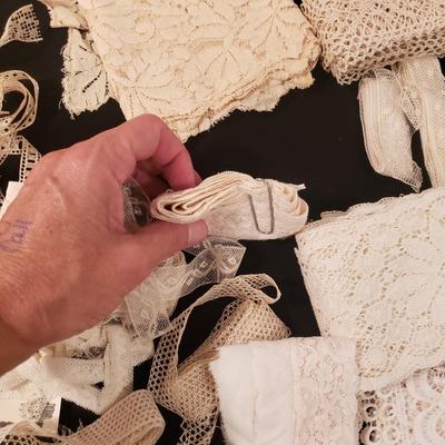 Large Lot of Vintage Lace and More (D-KD)