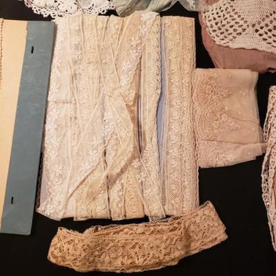 Large Lot of Vintage Lace and More (D-KD)