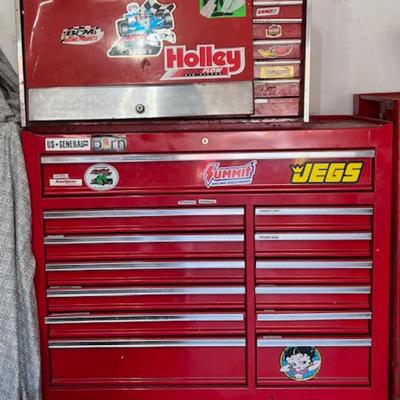 Two Tier Rolling Tool Chest