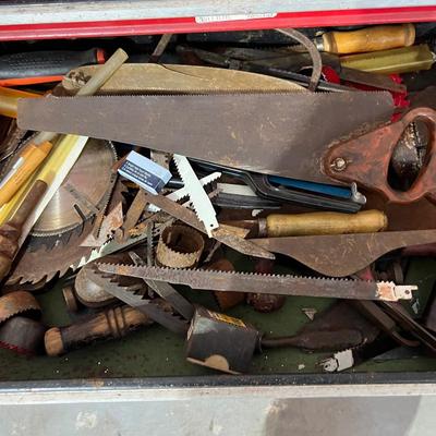 Two Rolling Tool Chests