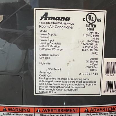 Amana Portable Air Conditioner