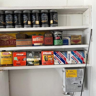 Vintage Automotive Parts and Hardware Assortment