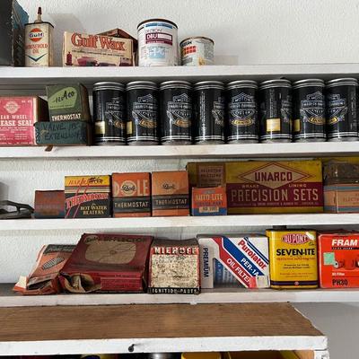 Vintage Automotive Parts and Hardware Assortment