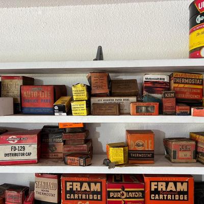 Vintage Automotive Parts and Hardware Assortment