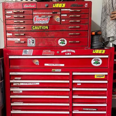 Two Tier Rolling Tool Chest