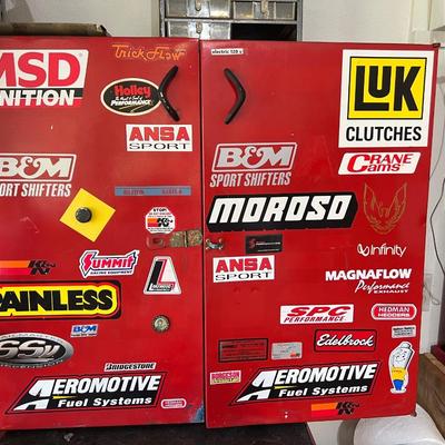 Rolling Tool Chest/Wall Cabinet Combo