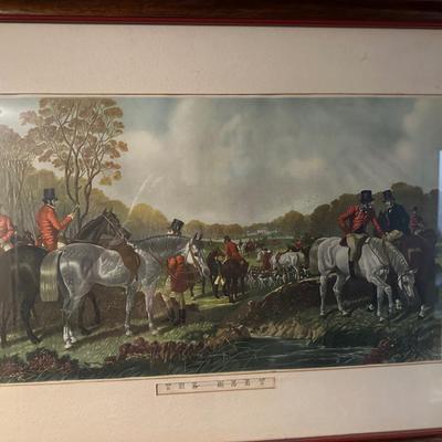 John Frederick Herring’s Fox Hunting lithograph Scenes