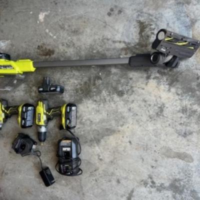 Ryobi 18V Cordless Tool Assortment