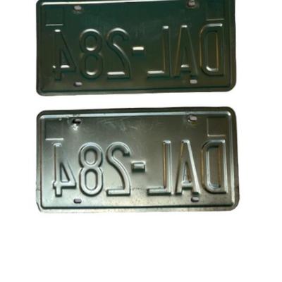 Matched Pair of 1999 New Hampshire License Plates