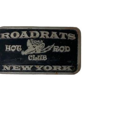 Roadrats Motorcycle Club Plaque