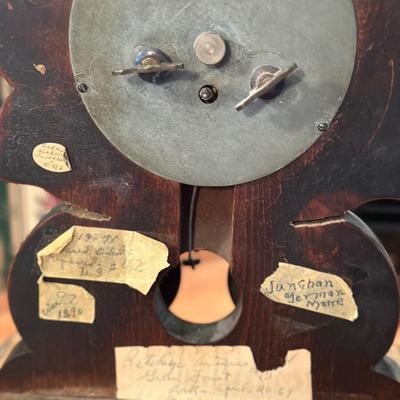 Antique German Mantel Alarm Clock