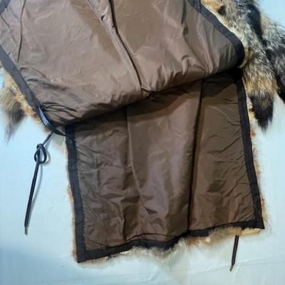 Animal Skin Tunic with Raccoon Tails