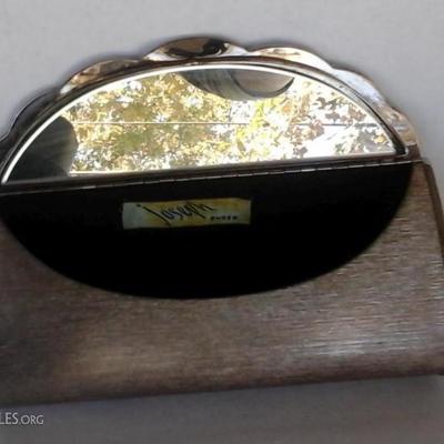 Silver vintage clutch by JOSEPH SHOES