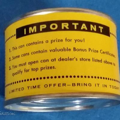 General Electric 1960s Can-O-Rama advertising tin can-unopened rare find